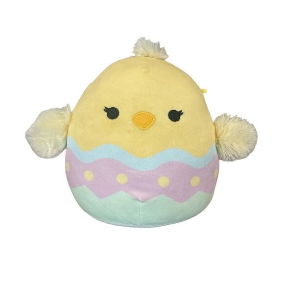 Squishmallows 8” Easter Collection Yellow Chick Egg 2020 Plush Toy Stuffed - Picture 1 of 9